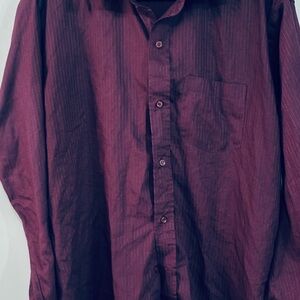 Marks & Spencer Deep Burgundy Casual Shirt